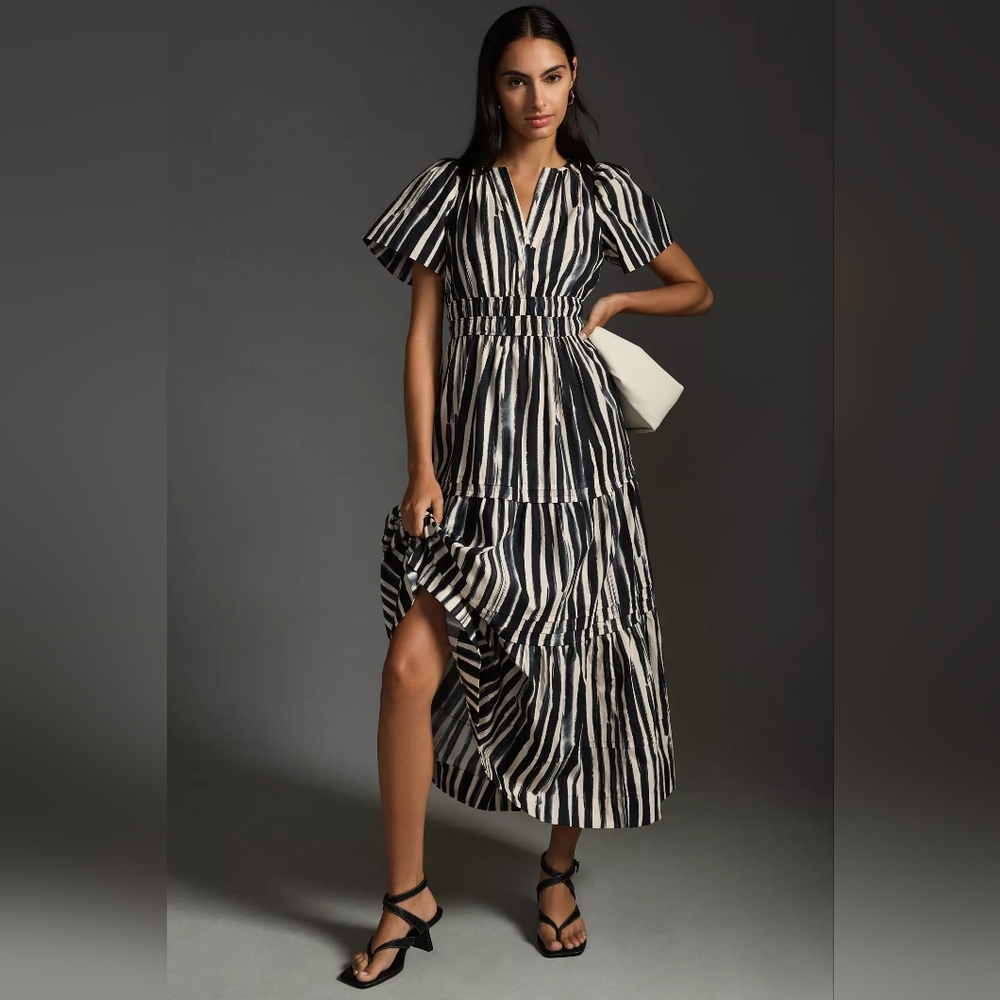 Anthropologie Somerset Maxi Dress - Carbon